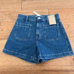 Madewell Blue Jean Shorts